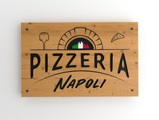 Insegna targa legno usato  Petralia Soprana