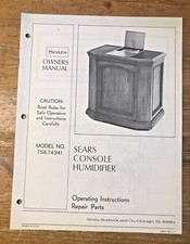 Sears console humidifier for sale  Ranson