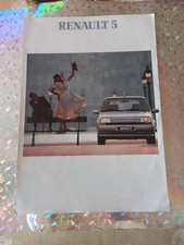 Brochure auto vintage usato  Grugliasco