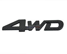 Usado, Adesivo emblema traseiro porta-malas tração roda fibra de carbono 4WD para Toyota Rav 4 comprar usado  Enviando para Brazil