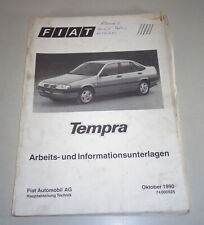 Schulungsunterlage Fiat Tempra De 10/1990 comprar usado  Enviando para Brazil