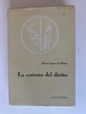 Diritto privato certezza usato  Milano
