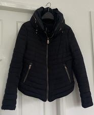 Zara black padded for sale  MANCHESTER