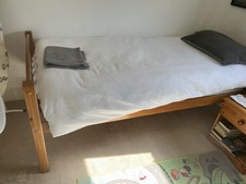 Single wooden pine for sale  KESTON