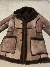 Mens shearling jacket for sale  RUGBY