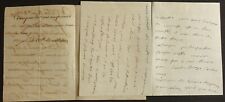 Maréchal villars autographes d'occasion  Coulans-sur-Gée