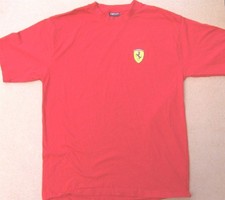 CAMISETA FERRARI - Marca Ferrari GRANDE VERMELHA com EMBLEMA QUALIDADE ALGODÃO MACIO, usado comprar usado  Enviando para Brazil