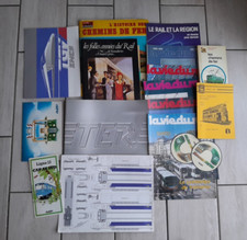 Lot brochures sncf d'occasion  Angerville