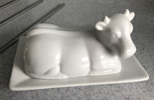 White ceramic cow for sale  BRISTOL