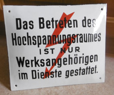 Altes emailschild emailleschil gebraucht kaufen  Roßwein