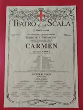 Carmen locandina collezione usato  Italia