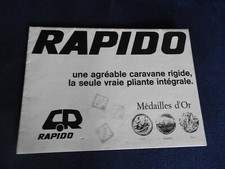 Catalogue caravanes rapido d'occasion  Saint-Cyr-sur-Mer