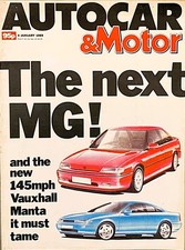 Autocar magazine jan for sale  WATERLOOVILLE
