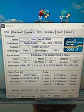 Processeur intel 2700k d'occasion  Contres