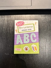 Mini lernkarten abc gebraucht kaufen  Borgholzhausen