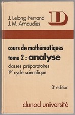 Cours mathématique tome d'occasion  Ambierle