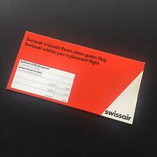 Swissair airlines ticket for sale  Conyers