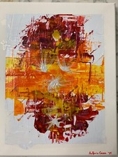 Quadro astratto acrilico usato  Castelfranco Emilia