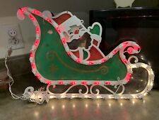 Vtg santa sleigh for sale  Newport