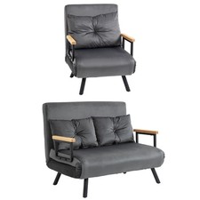 Homcom schlafsofa relaxsessel gebraucht kaufen  Hamburg