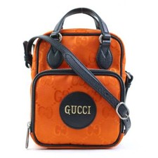 Autêntica bolsa de ombro GUCCI OFF THE GRID lona náilon laranja - r10341a, usado comprar usado  Enviando para Brazil