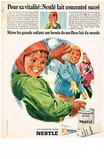 Publicite 1968 nestle d'occasion  Le Luc