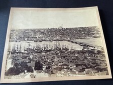 fotografia albumina Istambul, vefuta generale col porto, buono stato. comprar usado  Enviando para Brazil
