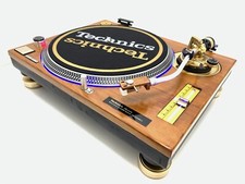TECHNICS SL 1200 MK2 WOOD and GOLD Direct Drive Turntable Vintage WORK LIKE NEW comprar usado  Enviando para Brazil