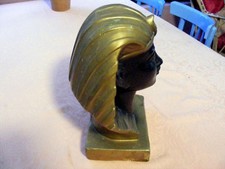 Buste plâtre egyptien d'occasion Buste plâtre egyptien d'occasion  Saint-Pol-sur-Mer