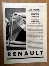 Publicité 1931 renault d'occasion  Bordeaux-
