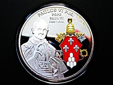 Farbmedaille papst paulus gebraucht kaufen  Aachen