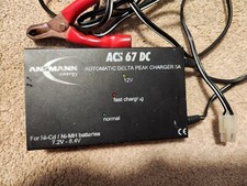 Carregador automático Ansmann ACS67 ultra rápido Delta Peak para veículo de controle de rádio comprar usado  Enviando para Brazil
