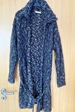 Schwarz grauer strickmantel gebraucht kaufen  Schneverdingen