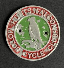 INSÍGNIA EMBLEMA CARRO VINTAGE CLUBE MOTOCICLETA FALCÃO CAÇA comprar usado  Enviando para Brazil