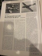 Bauplan motorflugzeug messersc gebraucht kaufen  Gunzenhausen