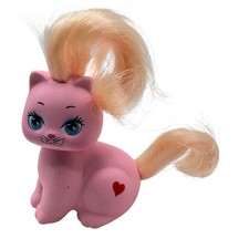 Antigo Mattel 1989 My Little Pretty Kitty carrinho de bebê rosa sem nome gatinho coração vermelho, usado comprar usado  Enviando para Brazil