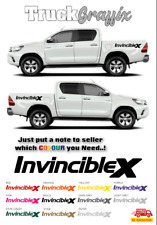CONJUNTO DE ADESIVOS GRÁFICOS DE VEÍCULOS INVINCIBLE X HILUX Pick up 4x4 #2 comprar usado  Enviando para Brazil