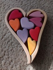 Grimm wooden heart for sale  Canal Fulton