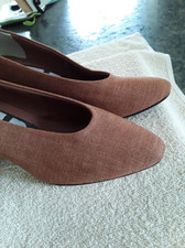 Ladies linen shoes for sale  MANCHESTER