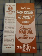 1941 chevrolet owners for sale  Suffolk