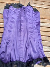Corsage korsett lila gebraucht kaufen  Jüterbog