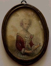 Portrait miniature jeune d'occasion  Lunel