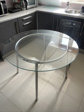 Glass dining table for sale  DERBY