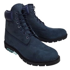 Usado, Timberland masculino clássico 6 polegadas botas com cadarço nobuck impermeável azul casual ao ar livre comprar usado  Enviando para Brazil