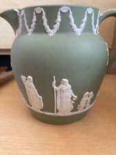 Wedgwood green jasperware for sale  LEIGH