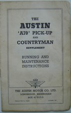 Austin a70 pick for sale  BATLEY