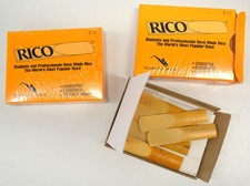 LOTE/16 NOVAS PALHETAS ANTIGAS DE SAX RICO ALTO, FORÇA - #3.5 comprar usado  Enviando para Brazil
