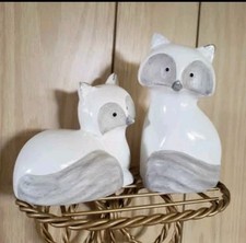 Ceramic foxes figures for sale  Ypsilanti