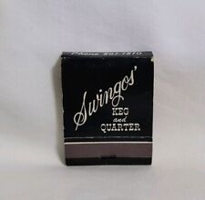 Vintage matchbook swingos for sale  Spindale