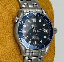 Omega seamaster blue for sale  LONDON